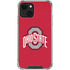 Ohio State University Buckeyes Red Logo iPhone 14 Plus Clear Case