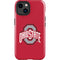 Ohio State University Buckeyes Red Logo iPhone 15 Plus Impact Case