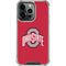 Ohio State University Buckeyes Red Logo iPhone 15 Pro Clear Case