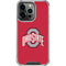 Ohio State University Buckeyes Red Logo iPhone 14 Pro Clear Case