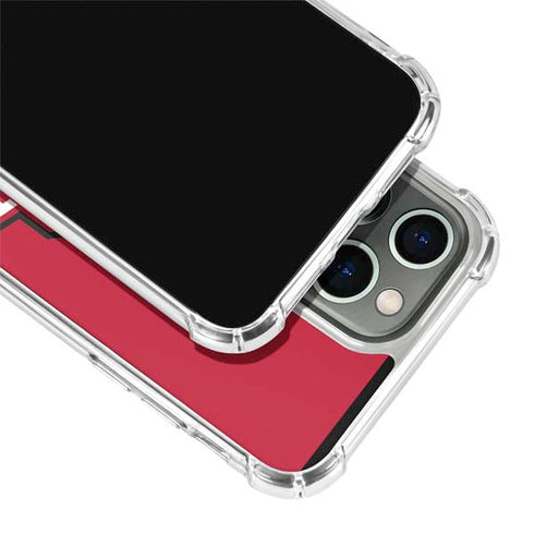 Ohio State University Buckeyes Red Logo iPhone 15 Pro Clear Case