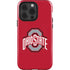 Ohio State University Buckeyes Red Logo iPhone 15 Pro Impact Case
