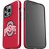 Ohio State University Buckeyes Red Logo iPhone 15 Pro Impact Case
