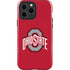 Ohio State University Buckeyes Red Logo iPhone 15 Pro Max Impact Case