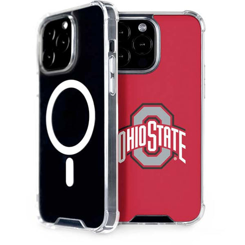 Ohio State University Buckeyes Red Logo iPhone 15 Pro Max MagSafe Case