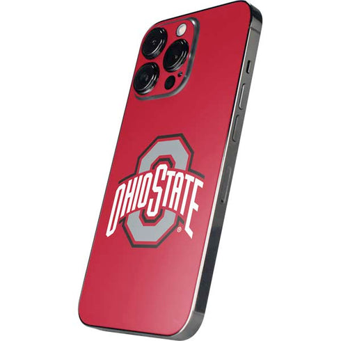 Ohio State University Buckeyes Red Logo iPhone 14 Pro Max Skin