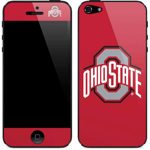 Ohio State University Buckeyes Red Logo iPhone 5/5s/5SE Skin