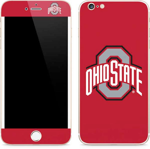Ohio State University Buckeyes Red Logo iPhone 6/6s Plus Skin
