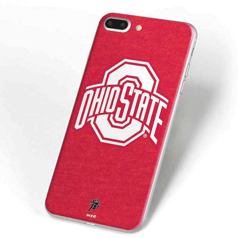 Ohio State University Buckeyes Red Logo iPhone 7 Plus Skin