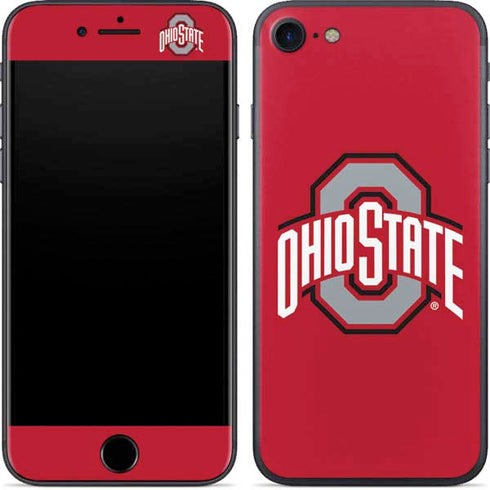 Ohio State University Buckeyes Red Logo iPhone 7 Skin