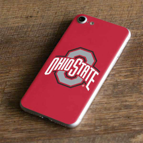 Ohio State University Buckeyes Red Logo iPhone 8 Skin