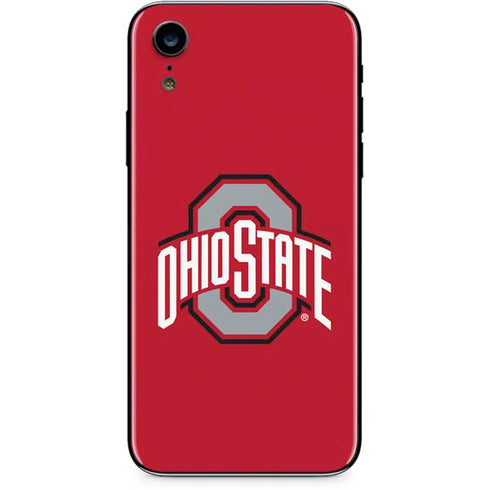 Ohio State University Buckeyes Red Logo iPhone XR Skin