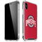 Ohio State University Buckeyes Red Logo iPhone XS Max Clear Case