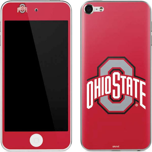 Ohio State University Buckeyes Red Logo Apple iPod Skin