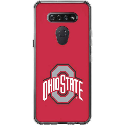 Ohio State University Buckeyes Red Logo LG K51/Q51 Clear Case