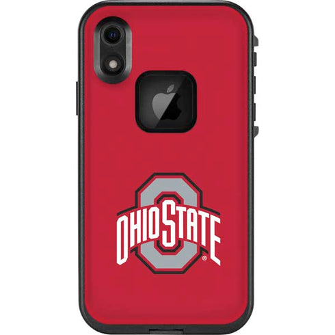 Ohio State University Buckeyes Red Logo LifeProof Fre iPhone Skin