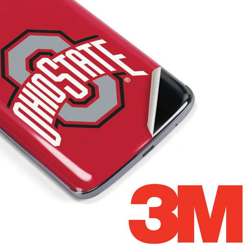 Ohio State University Buckeyes Red Logo Moto E5 Plus Skin