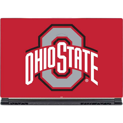Ohio State University Buckeyes Red Logo MSI GS65 Stealth Laptop Skin