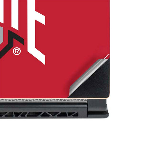 Ohio State University Buckeyes Red Logo MSI GS65 Stealth Laptop Skin
