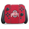 Ohio State University Buckeyes Red Logo Nintendo Switch (2017-2021) Joy-Con Controller Skin