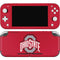 Ohio State University Buckeyes Red Logo Nintendo Switch Lite Skin