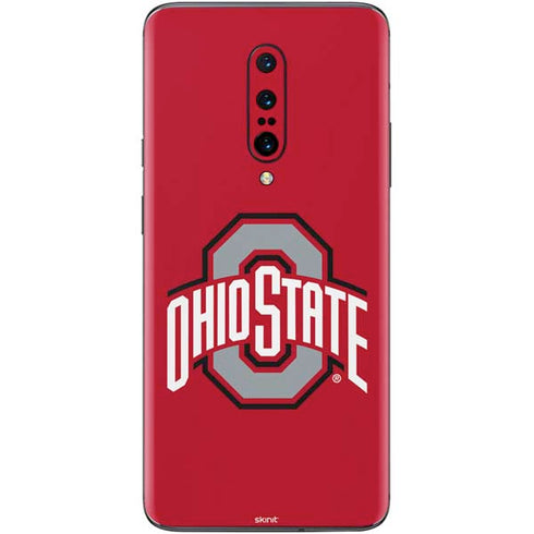 Ohio State University Buckeyes Red Logo OnePlus 7 Pro Skin
