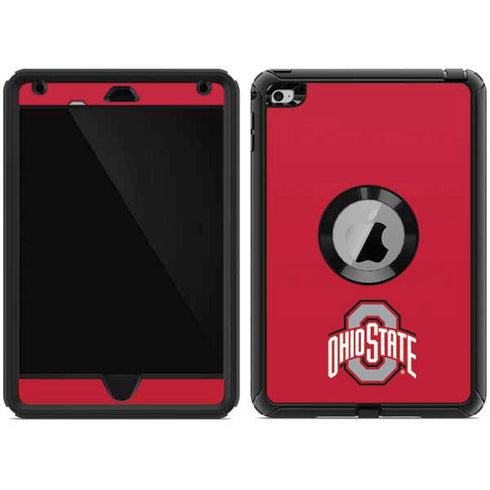 Ohio State University Buckeyes Red Logo Otterbox Defender iPad Skin