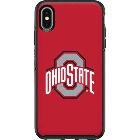 Ohio State University Buckeyes Red Logo Otterbox Symmetry iPhone Skin