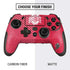 Ohio State University Buckeyes Red Logo PlayStation Scuf Vantage 2 Controller Skin