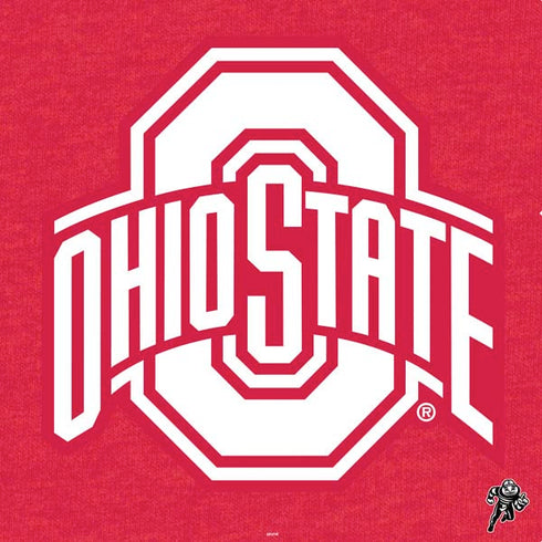 Ohio State University Buckeyes Red Logo PS4 Pro/Slim Controller Skin
