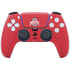 Ohio State University Buckeyes Red Logo PS5 Controller Skin