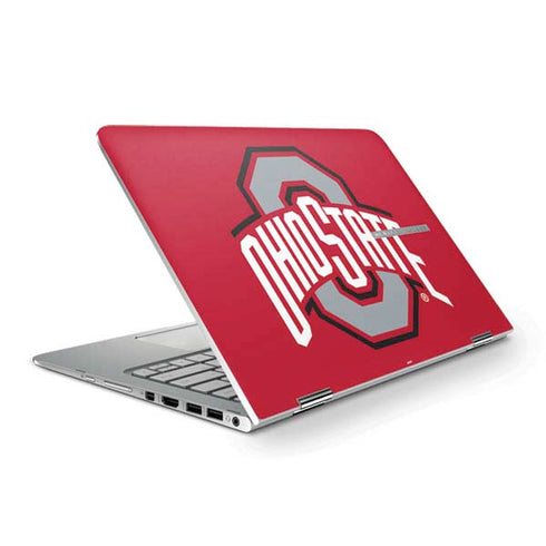 Ohio State University Buckeyes Red Logo HP Spectre Skin