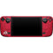 Ohio State University Buckeyes Red Logo Steam Deck Handheld Gaming Computer Skin