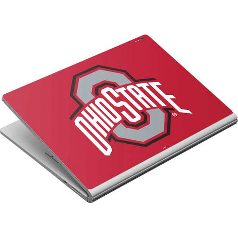 Ohio State University Buckeyes Red Logo Surface Book Skin