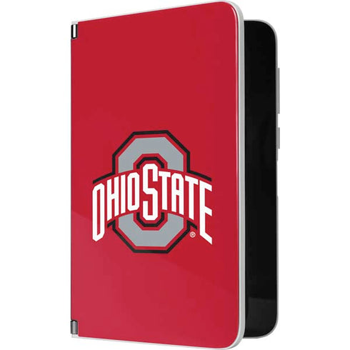 Ohio State University Buckeyes Red Logo Surface Duo Skin