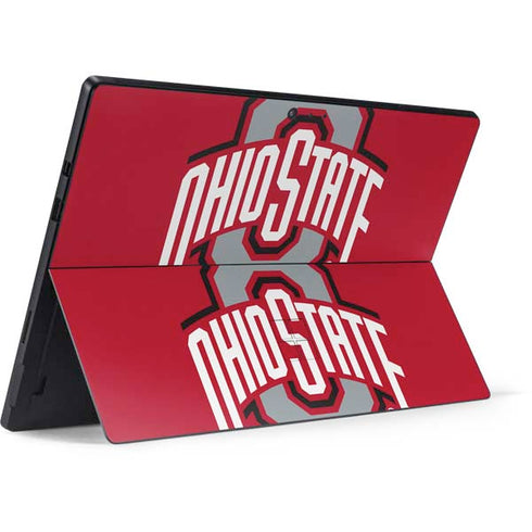 Ohio State University Buckeyes Red Logo Surface Pro 6 Skin
