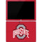Ohio State University Buckeyes Red Logo Surface Pro 7 Skin
