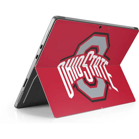 Ohio State University Buckeyes Red Logo Surface Pro 9 Skin