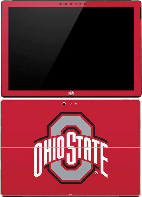 Ohio State University Buckeyes Red Logo Surface Pro (2017) Skin