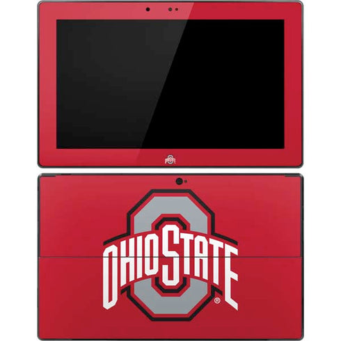 Ohio State University Buckeyes Red Logo Surface Pro Tablet Skin