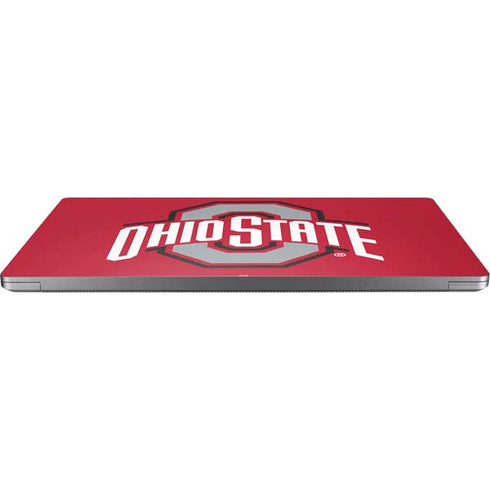 Ohio State University Buckeyes Red Logo Universal Laptop 13in (10.6 x 7.6in) Skin
