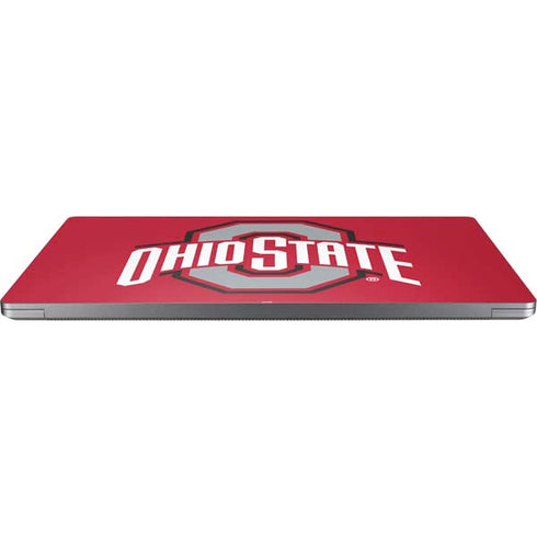 Ohio State University Buckeyes Red Logo Universal Laptop 15in (12.2 x 8.8in) Skin