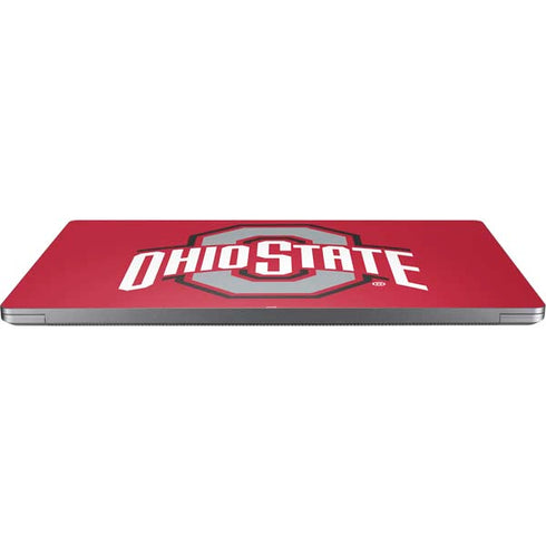 Ohio State University Buckeyes Red Logo Universal Laptop 16.6in (13.4 x 9.7in) Skin