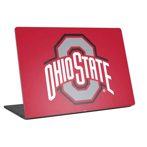 Ohio State University Buckeyes Red Logo Universal Laptop 17in (13.8 x 10in) Skin