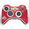 Ohio State University Buckeyes Red Logo Xbox 360 Wireless Controller Skin
