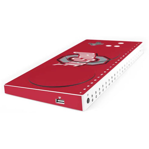 Ohio State University Buckeyes Red Logo Xbox Adaptive Controller Skin