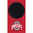 Ohio State University Buckeyes Red Logo Xbox Series S Console Skin