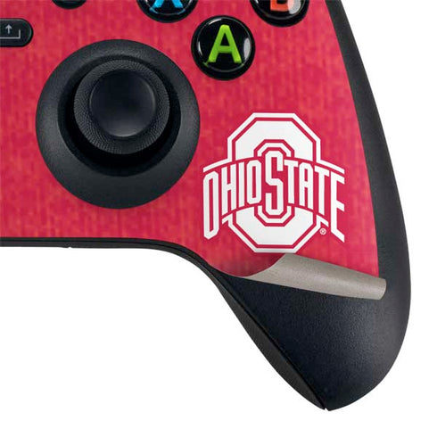 Ohio State University Buckeyes Red Logo Xbox Series X Bundle Skin