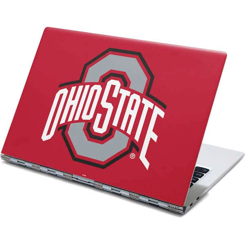 Ohio State University Buckeyes Red Logo Yoga 910 2-in-1 14in Touch-Screen Skin