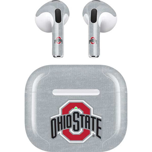 Ohio State University OSU Logo Apple AirPods (3rd Gen 2021) Skin